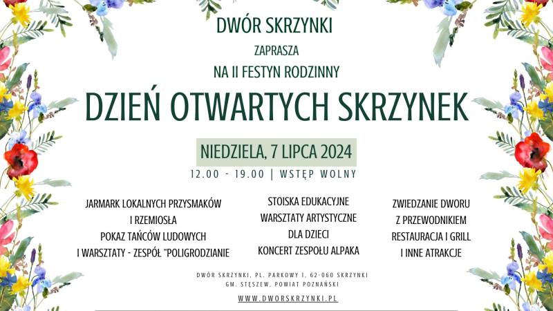 II Festyn Rodzinny Dzień Otwartych Skrzynek - zapraszamy