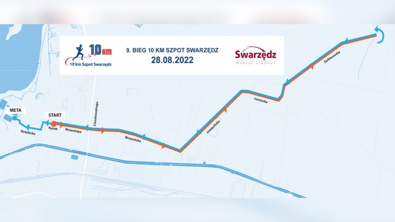 10 KM SZPOT SWARZĘDZ - UTRUDNIENIA W RUCHU