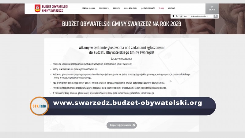 ZAGŁOSUJ W BUDŻECIE OBYWATELSKIM